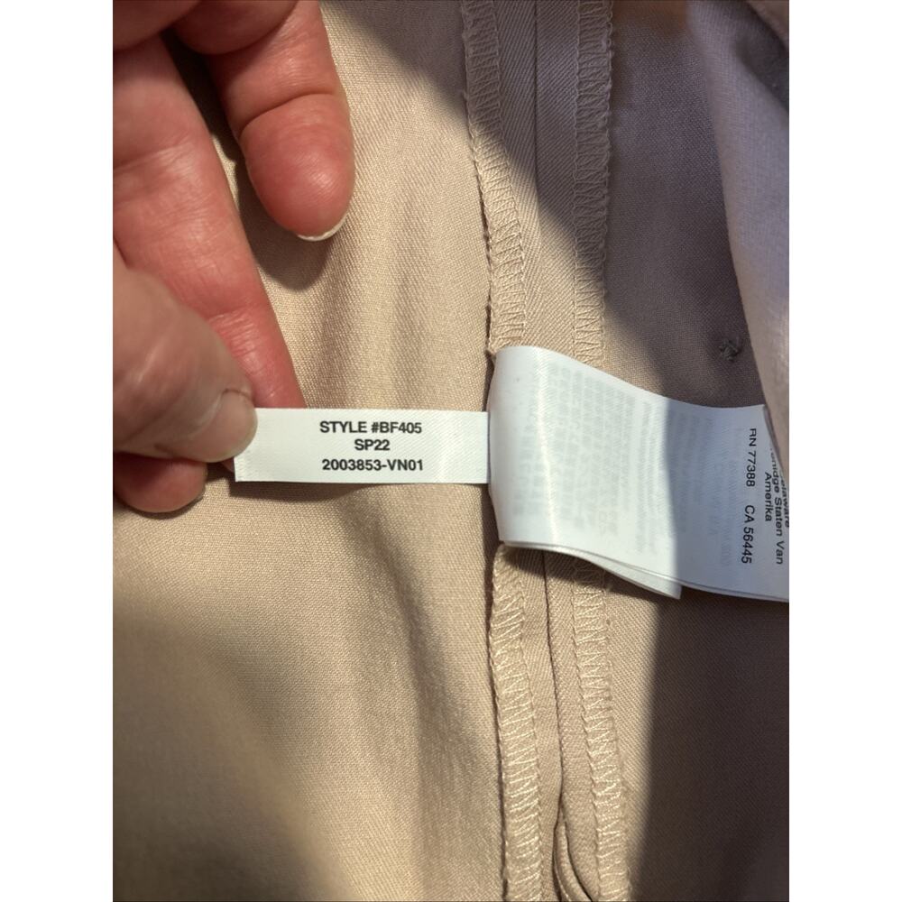 J. Crew Women's Sydney Wide-leg Pant Bi-stretch Cotton Blend Light Pink6P BF405 - Picture 12 of 12
